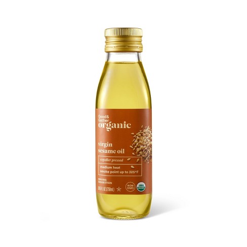 Organic Virgin Sesame Oil - 8.45oz - Good & Gather™ : Target