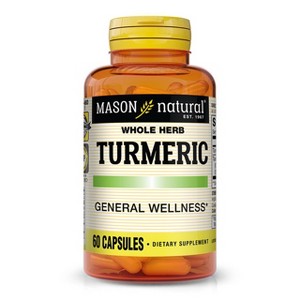 Mason Natural Turmeric Capsule, 60 Count - 1 of 4