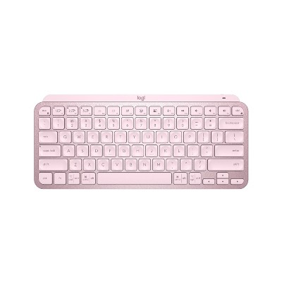 Logitech MX Keys Mini Minimalist Wireless Illuminated Keyboard (Rose)