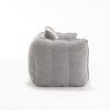 Sapphtopaz 5-Foot Bean Bag Chair High Resilience Foam Chenille Bean Bag Chairs for Adult Sofa Chair for Two Accent Chair for Living Room, Bedroom - 2 of 4