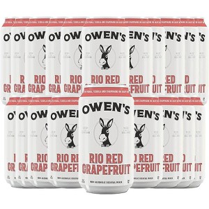 Owen’s Craft Mixers |Rio Red Grapefruit| Handcrafted in the USA with Premium Ingredients | Vegan & Gluten-Free Soda Mocktail and Cocktail Mixer - 1 of 3