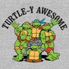 Men's Teenage Mutant Ninja Turtles Turtle-y Awesome Circle T-shirt - White  - Large : Target