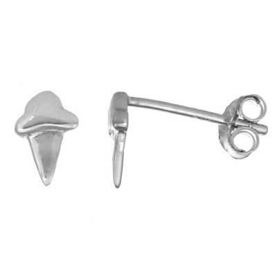 FAO Schwarz Sterling Silver Ice Cream Cone Stud Earrings