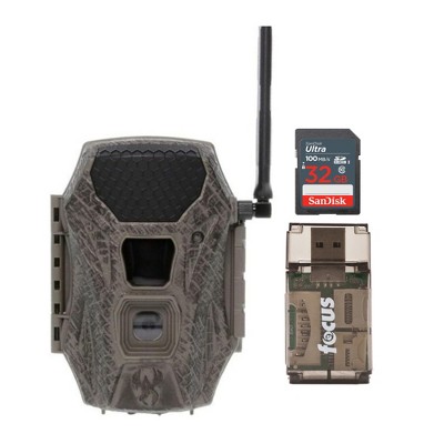 Wildgame Innovations TERRA CELL XT 20MP / DUAL NETWORK Trail Camera with 32GB Memory Card and Card Reader