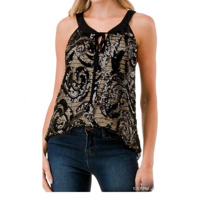 Ruth Brown Plaid Corset Cami Top