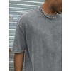 TIME HOLLOW Summer Solid Color Knit Crew Neck T-Shirt - Streetwear Inspired - 3 of 3