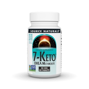 7-Keto DHEA 50mg by Source Naturals, Inc.  -  60 Tablet - 1 of 3