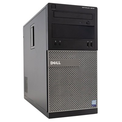 Dell Optiplex 3010 Tower Computer | Quad Core Intel i5 (3.2) | 8GB DDR3 RAM | 1TB HDD Hard disk Drive | Win 10 Pro | Manufacturer Refurbished