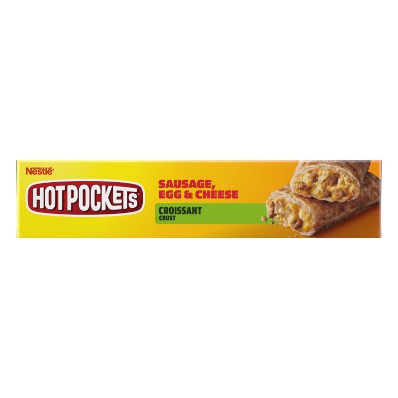 Hot Pockets Croissant Crust Frozen Sausage Egg &#38; Cheese  - 8.5oz/2ct, 5 of 7