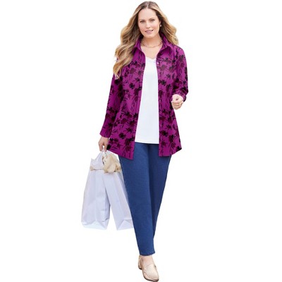 Catherines Women's Plus Size Liz&Me Buttonfront Shirt