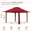 EAGLE PEAK Pop Up Gazebo with Mesh Netting - 3 of 4