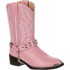 Durango Girls Kid Pink Rhinestone Western Boot - 1 of 4