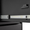 INFURNIC Decorative Storage Cabinet 3 Drawer File Cabinet with Lock for Office or Home Use, Black, 21"*5.9"*42.5" - 4 of 4