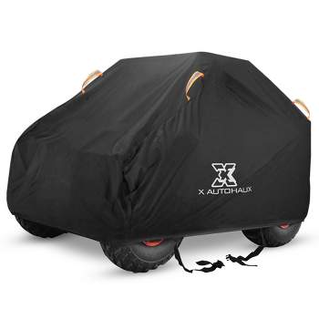 Unique Bargains Universal Cover Waterproof Outdoor Sun Rain Resistant with Reflective Strap for UTV