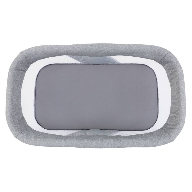Baby Trend Quick-Fold 2-in-1 Rocking Portable Bassinet - Shadow Stone Gray, 6 of 14