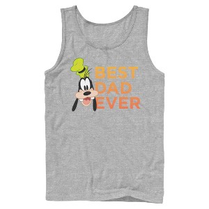 Men's Mickey & Friends Father's Day Best Goofy Dad Ever Tank Top - 1 of 4