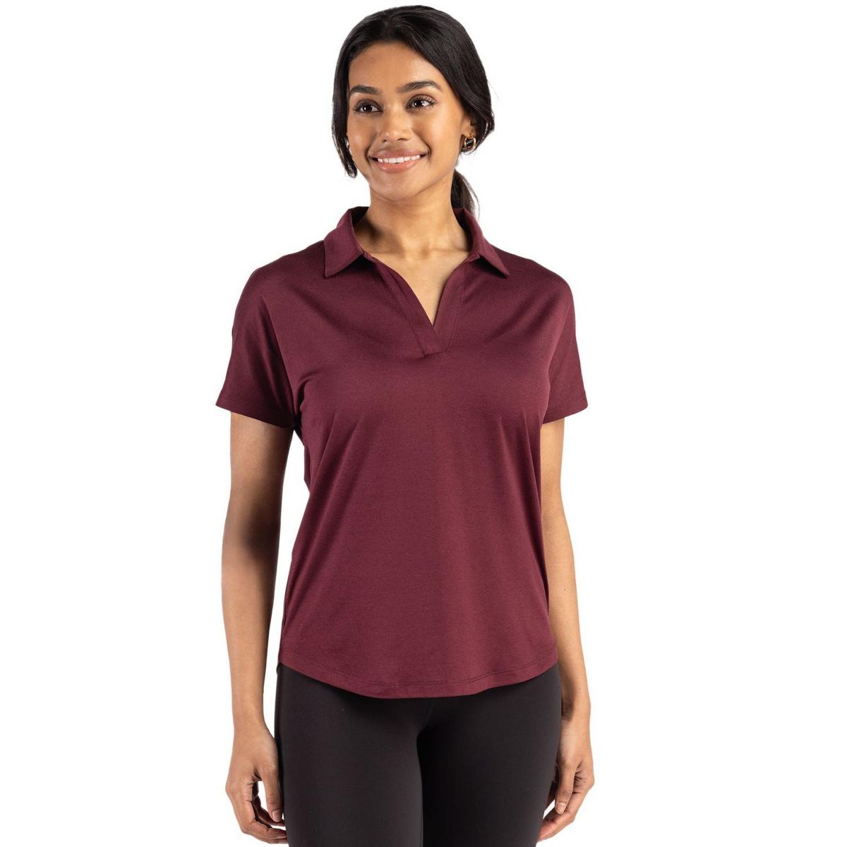 Cutter & Buck Coastline Epic Comfort Recycled Womens Dolman Polo - thumbnail 5