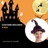 Studio Halloween, LLC Hocus Pocus Inspired Goofy Salem Sister Witch Adult Costume Wig | One Size - 4 of 4