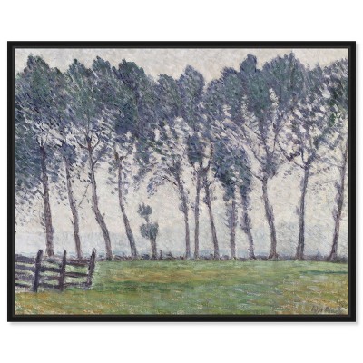 Art Remedy Rainy Weather at Hampton Court by Alfred William Finch Classic Landscape and Portrait Wall Art Framed