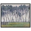 Art Remedy Rainy Weather at Hampton Court by Alfred William Finch Classic Landscape and Portrait Wall Art Framed - 4 of 4