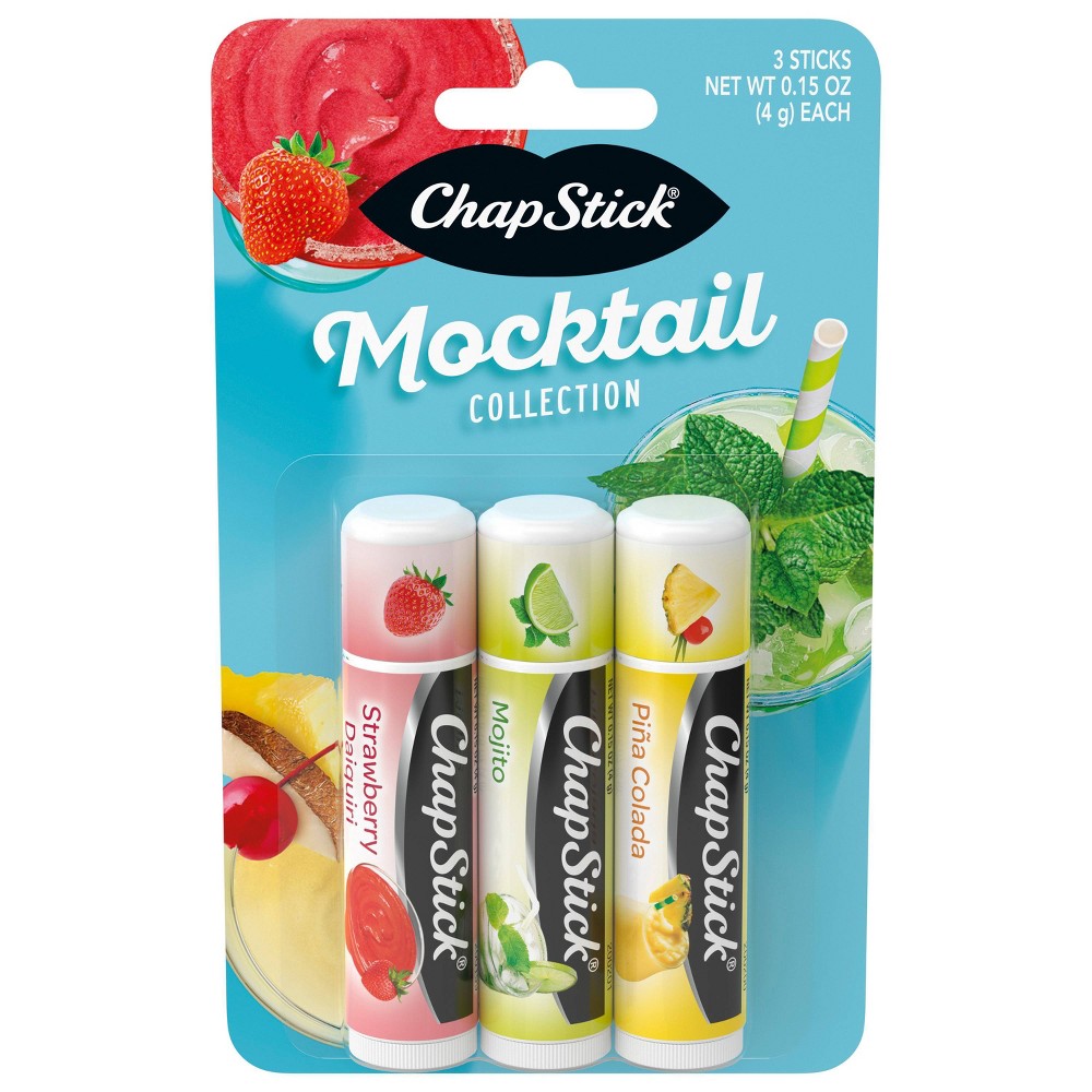 Photos - Lipstick & Lip Gloss ChapStick Lip Balm - Mocktail Collection - 0.15oz/3ct 