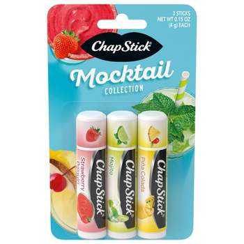 Chapstick Lip Balm - Mocktail Collection - 0.15oz/3ct