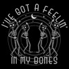 Juniors Womens Lost Gods Halloween I've Got a Feelin' in my Bones T-Shirt - 2 of 4
