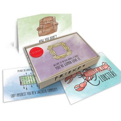 Friends Blank Boxed Note Cards - (90's Classics) by  Insight Editions (Hardcover)