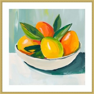 Amanti Art Mangos I by Walker Noble Wood Framed Wall Art Print - 1 of 4