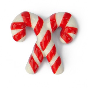 Novelty Ceramic Magnets Candy Cane - Bullseye's Playground™ - 1 of 3