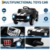 12V Licensed Shelby GT350 Ride On Car, Ford Kids Electric Vehicle with Remote Control, Safety Belt,2 Speeds,LED & Music - 3 of 4
