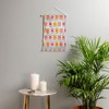 Showmemars Bright Retro Geometric Pattern Small Fiber Wall Hanging - Society6 - 2 of 3