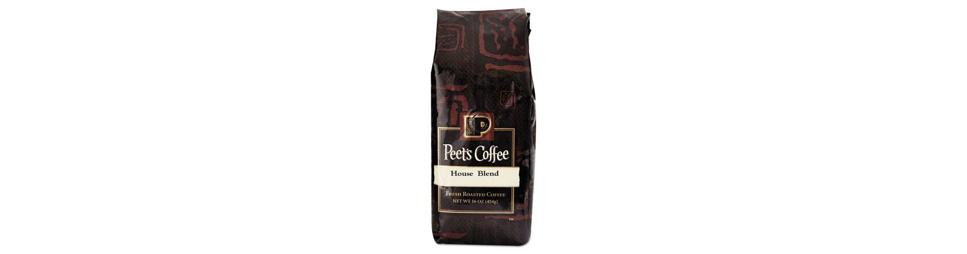 Peet's Coffee & Tea Bulk Coffee, House Blend, Ground, 1 lb Bag