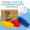 Impresa The Original Monkey Spiky Sensory Rollers - 3 Pack Unbreakable Fidget Toys / Sensory Toy (BPA / Phthalate / Latex-Free) - 4 of 4