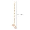 Unique Bargains Round Bow Water Cup Pendant 1 Pc - 2 of 4
