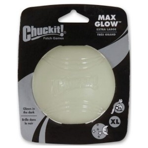 Chuckit Max Glow Ball - X-Large Ball - 3.5" Diameter - 1 of 1