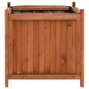 vidaXL 2X Firwood Raised Beds Outdoor Garden Patio Terrance Yard Lawn Accessories Wooden Planter Plant Pot Flower Box Basket Durable - 3 of 4
