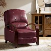Alexandra Genuine Leather Manual Recliner | ARTFUL LIVING DESIGN - 2 of 4