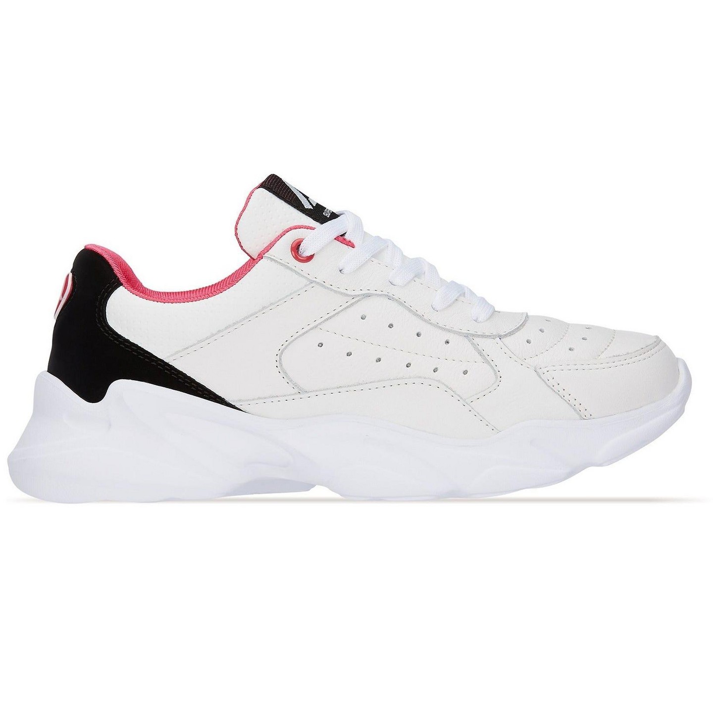 Женские кроссовки Andrea Leather High Performance Sneakers 87319, White, цвет: Белый — фото 3