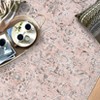 Washable Area Rugs Floral Living Room Bedroom Carpet Non-Slip Low Pile Vintage Soft Thin Throw Rug - 4 of 4