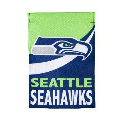 Flag, DS New Burlap, Garden, Seattle Seahawks