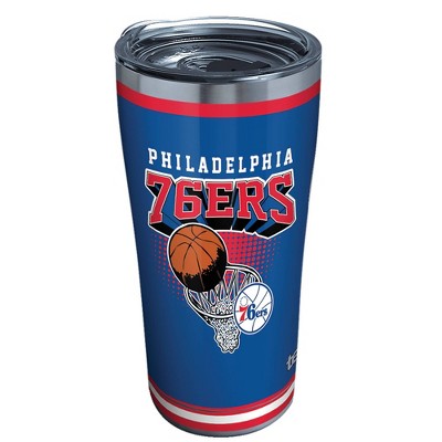 NBA Philadelphia 76ers 20oz Retro Stainless Steel Tumbler with Lid