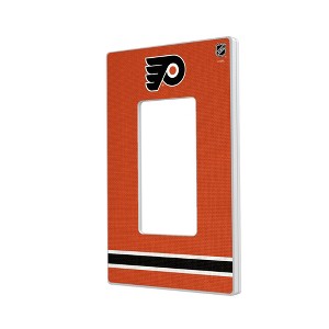 NHL Eastern Conference Teams Stripe Hidden-Screw Light Switch Plate for Single Rocker - 1 of 4