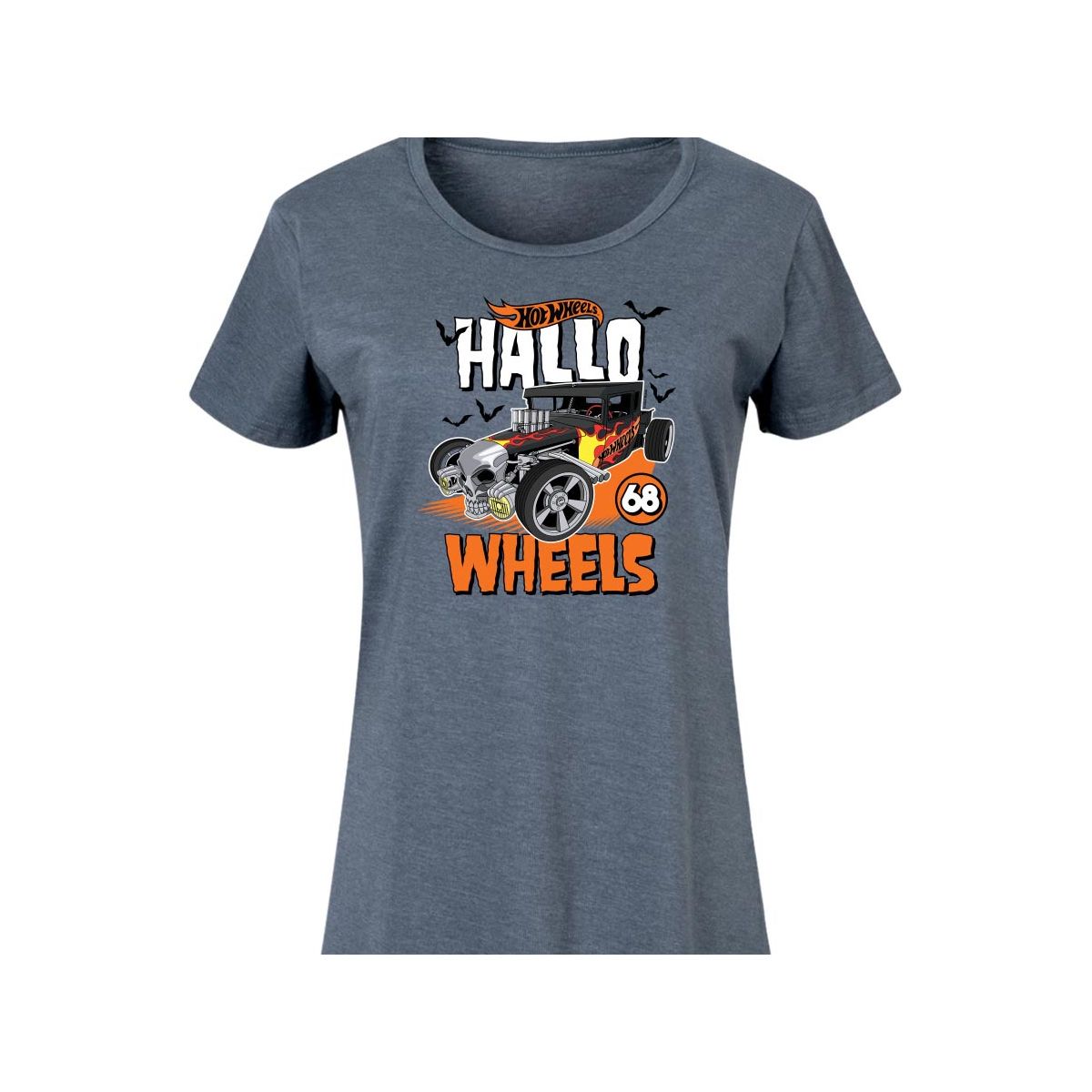 Women's - Hot Wheels - Halloween Graphic T-shirt Dress - thumbnail 2