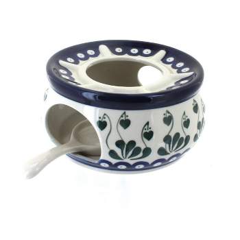 Blue Rose Polish Pottery 63 Ceramika Artystyczna Teapot Warmer