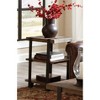 20" Modesto 2 Shelf Solid Wood and Metal End Table - Alaterre Furniture: Industrial, Rustic Design - 4 of 4