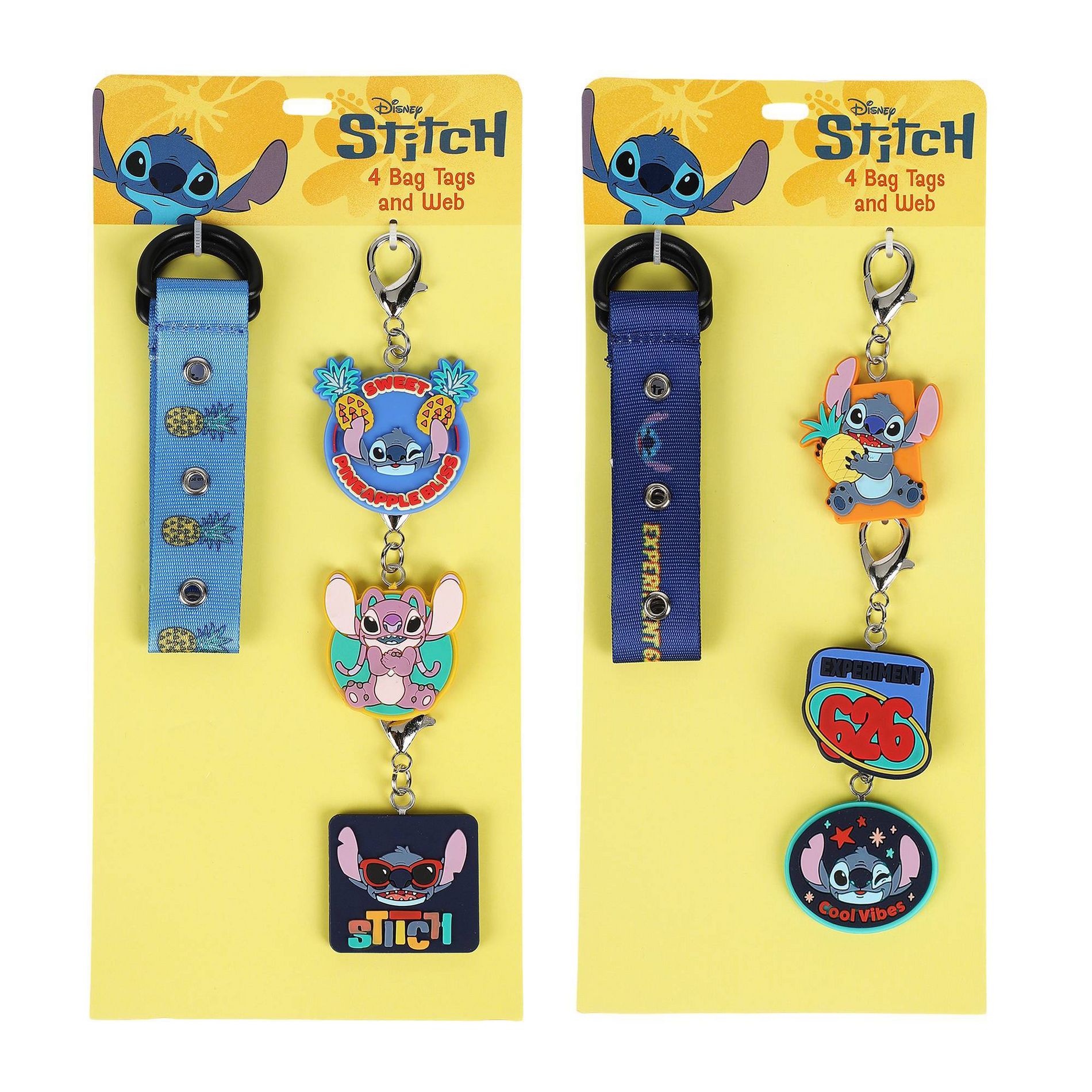 Disney Stitch Printed Handbag Strap with Bag Charm