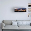 Trademark Fine Art -Thomas D Morkeberg 'Panorama Of Budapest' Canvas Art - 2 of 4