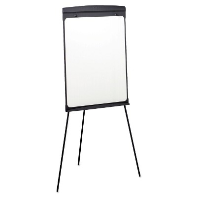 Quartet Magnetic Dry Erase Easel 27 x 35 White Surface Graphite Frame 67E