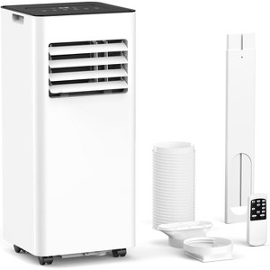 ZAFRO 10,000 BTU Portable Air Conditioners Cool Up to 450 Sq.Ft, 4 Modes Portable AC Unit with Remote Control/LED Display , White - 1 of 4